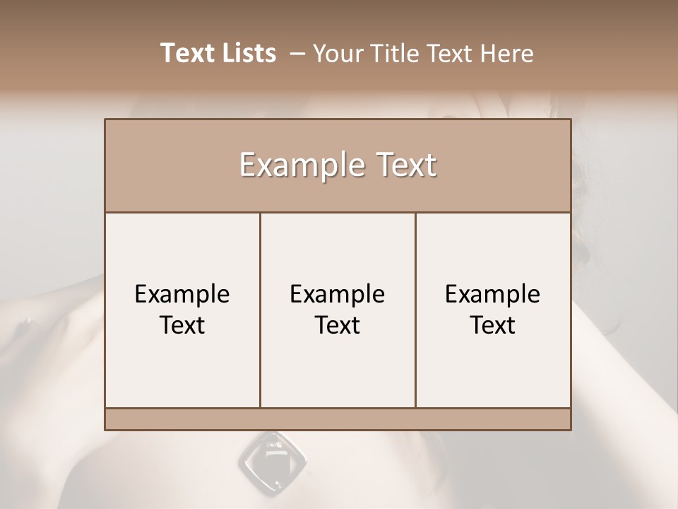 Jewelry Women PowerPoint Template