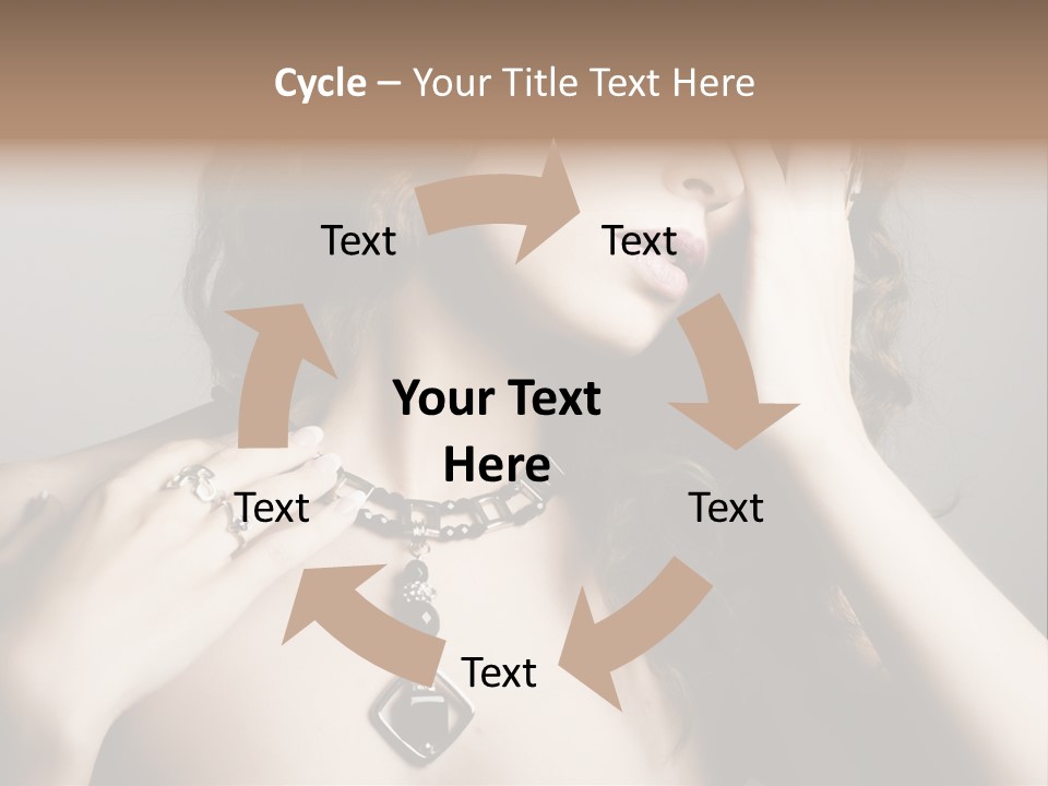 Jewelry Women PowerPoint Template