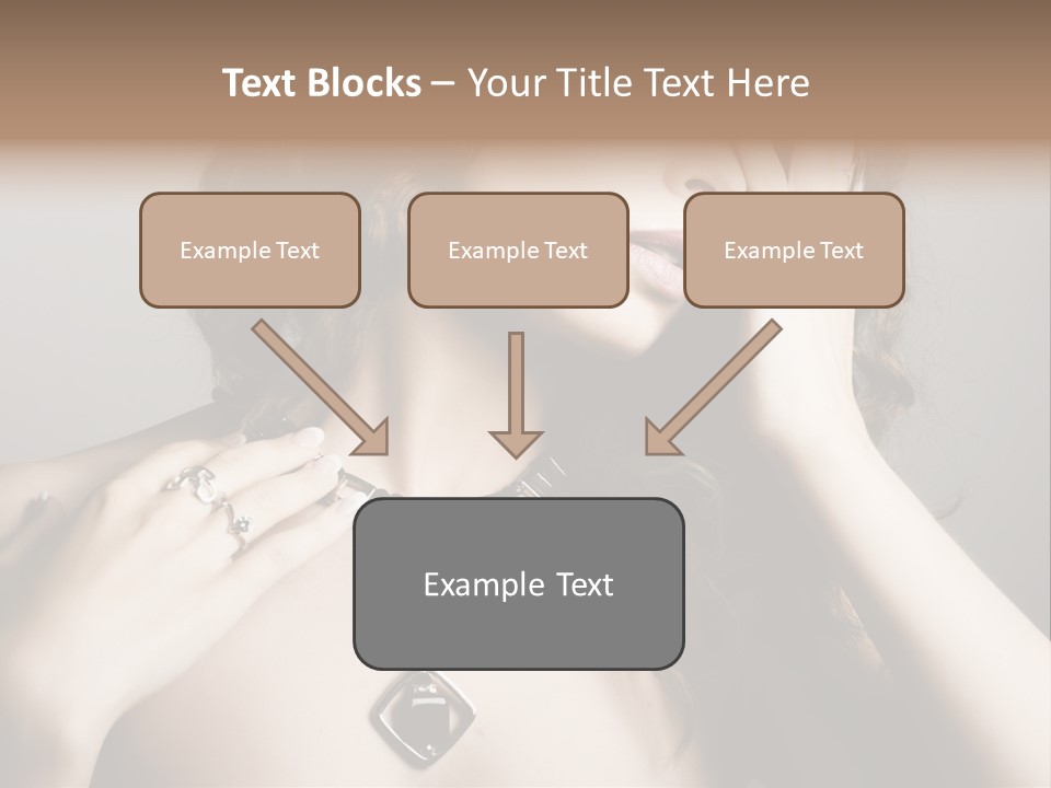 Jewelry Women PowerPoint Template