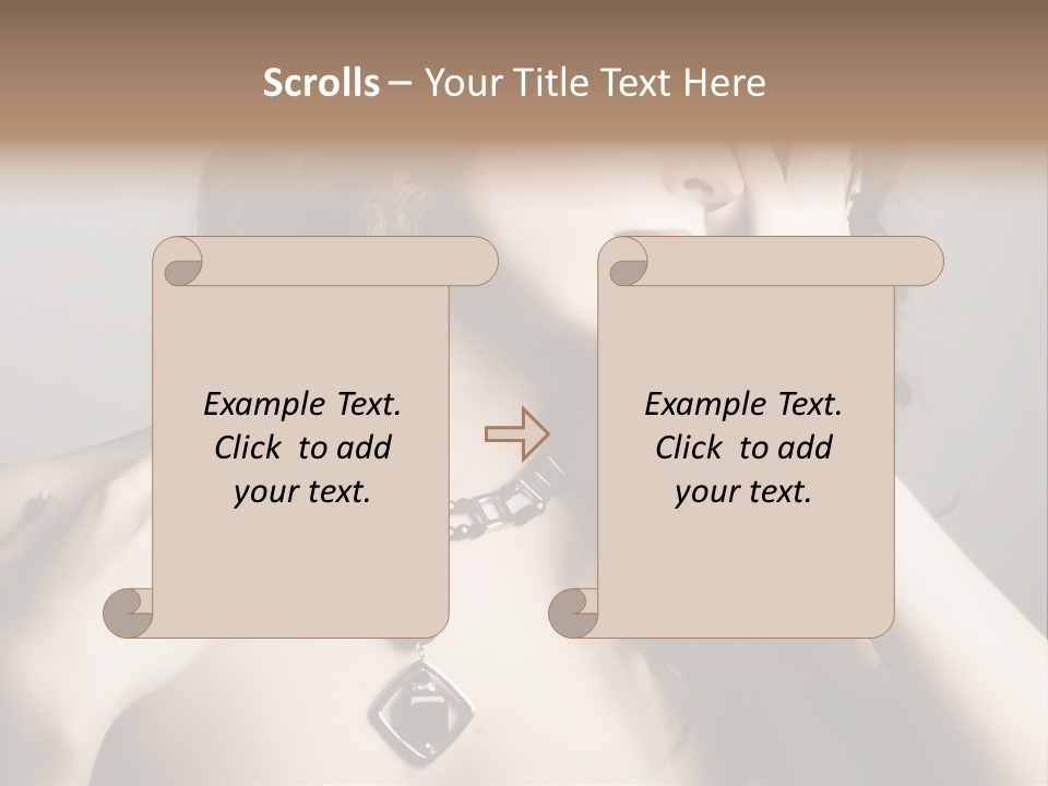 Jewelry Women PowerPoint Template