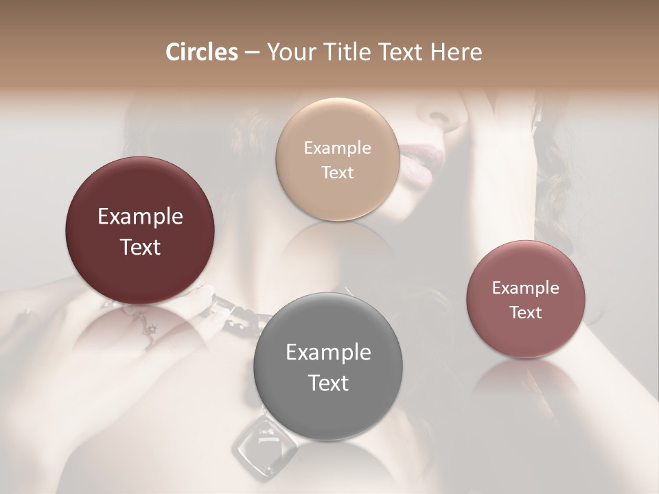 Jewelry Women PowerPoint Template