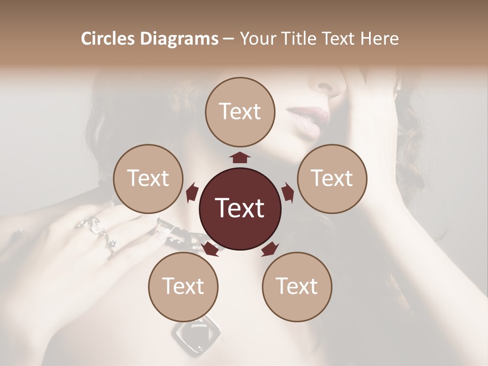 Jewelry Women PowerPoint Template
