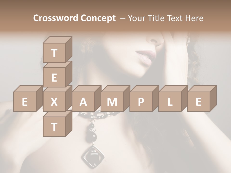 Jewelry Women PowerPoint Template