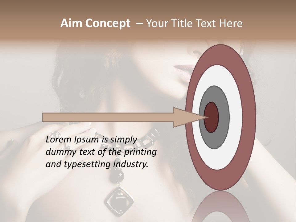 Jewelry Women PowerPoint Template