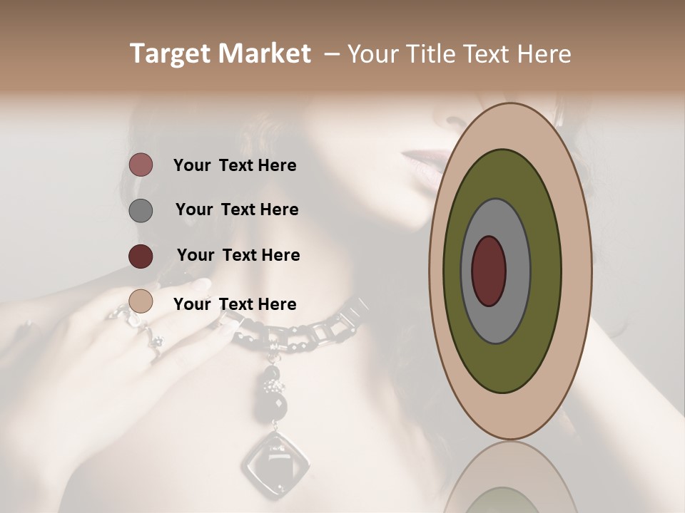 Jewelry Women PowerPoint Template