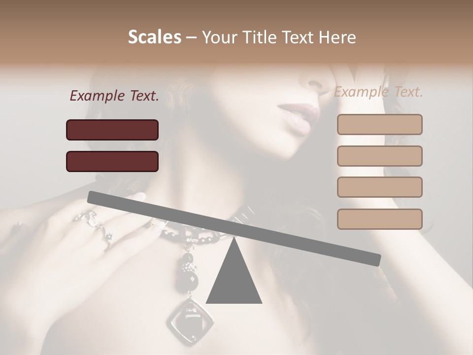 Jewelry Women PowerPoint Template