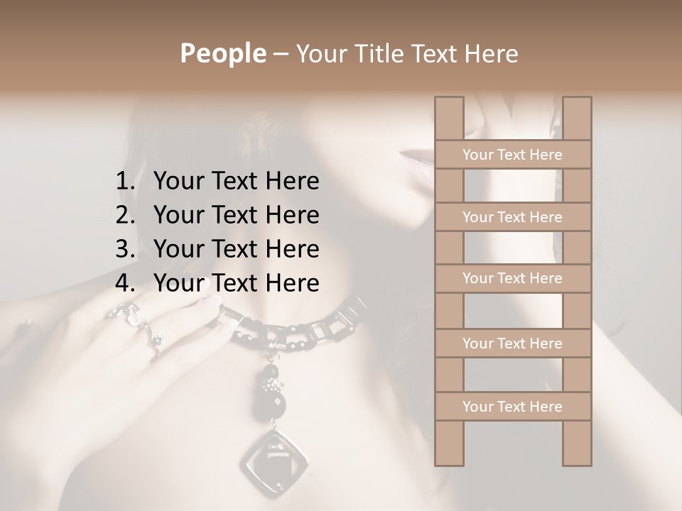 Jewelry Women PowerPoint Template