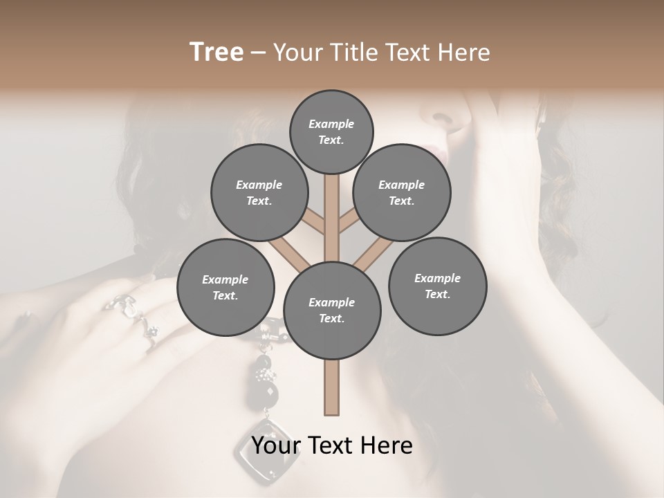 Jewelry Women PowerPoint Template