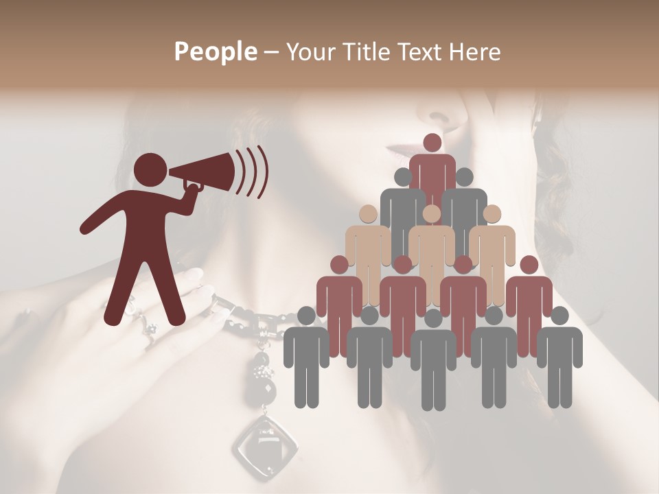 Jewelry Women PowerPoint Template
