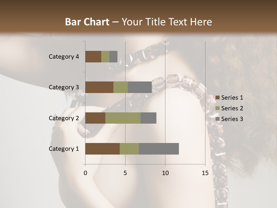 Wraparound Female Head PowerPoint Template