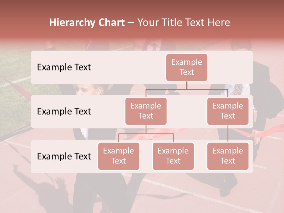Crossing The Finish Line PowerPoint Template