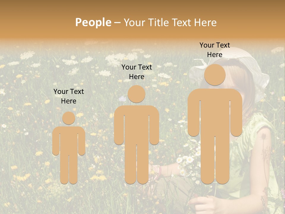 Human Itting Office PowerPoint Template