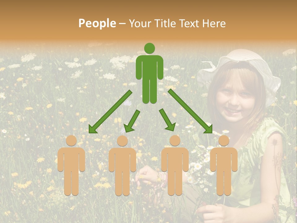 Human Itting Office PowerPoint Template