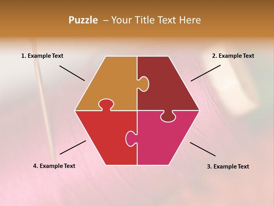 Fashion Color Darn PowerPoint Template