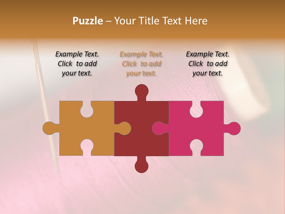 Fashion Color Darn PowerPoint Template