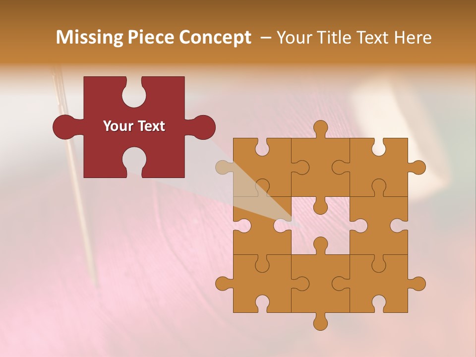 Fashion Color Darn PowerPoint Template