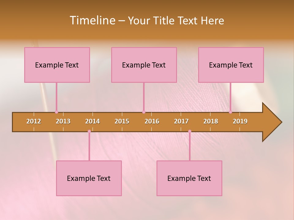 Fashion Color Darn PowerPoint Template