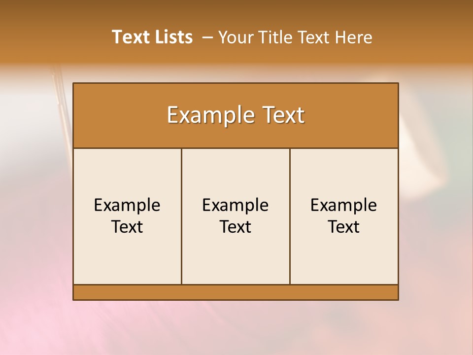 Fashion Color Darn PowerPoint Template