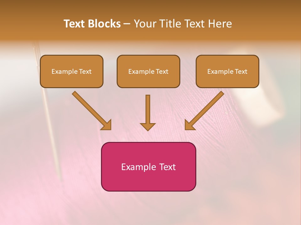 Fashion Color Darn PowerPoint Template