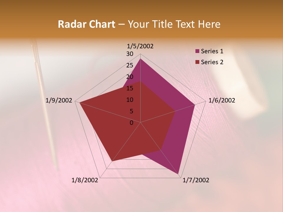 Fashion Color Darn PowerPoint Template