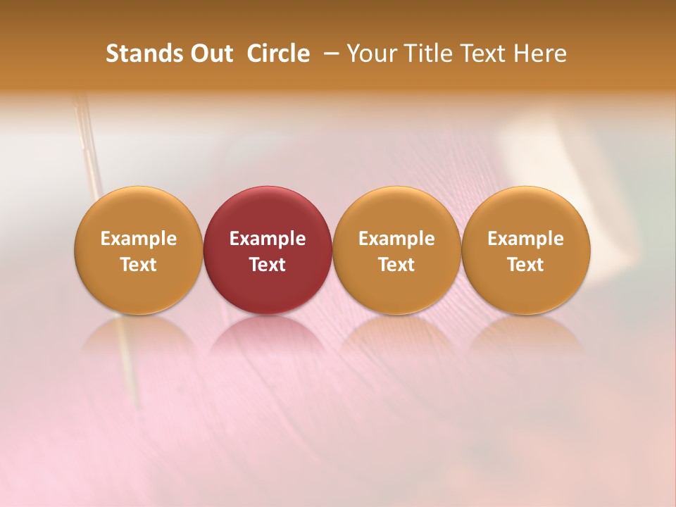 Fashion Color Darn PowerPoint Template