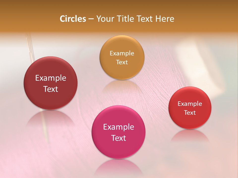 Fashion Color Darn PowerPoint Template