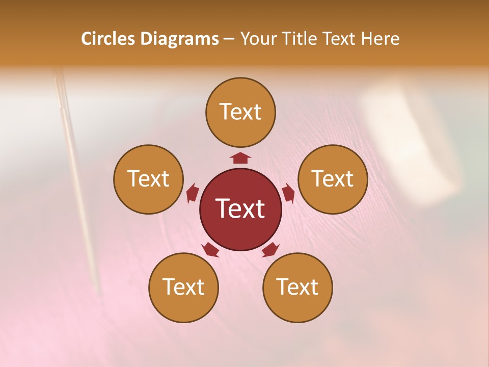 Fashion Color Darn PowerPoint Template