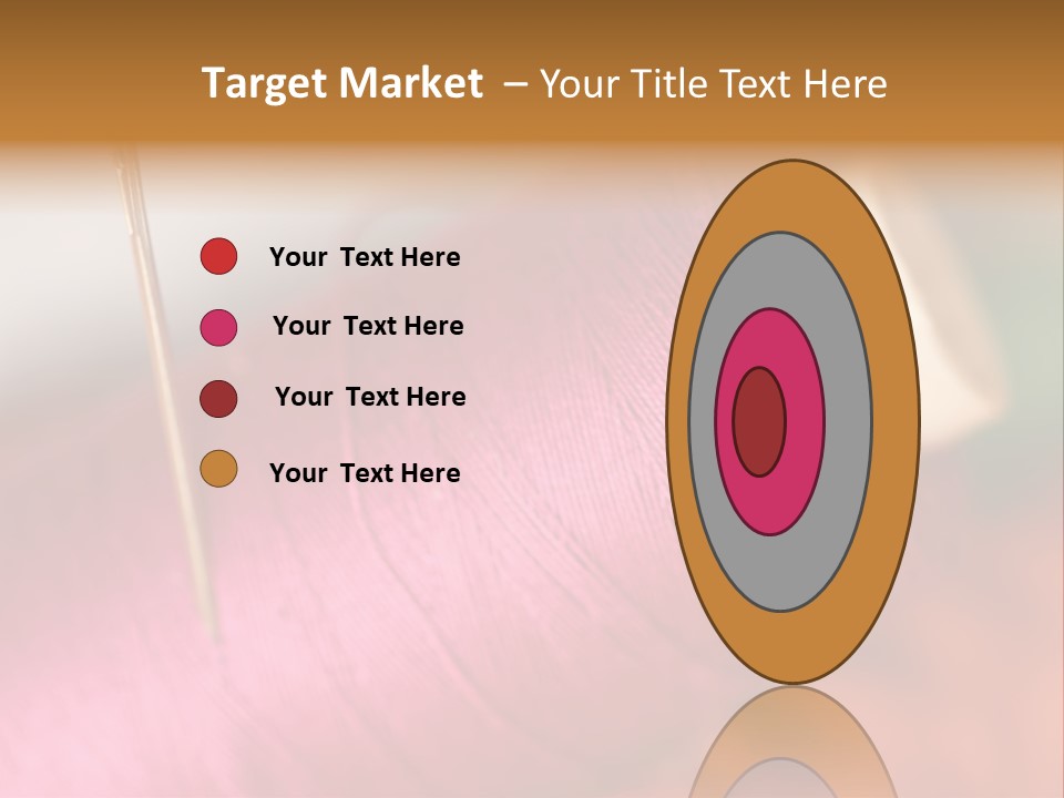 Fashion Color Darn PowerPoint Template