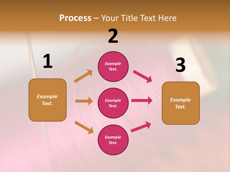 Fashion Color Darn PowerPoint Template