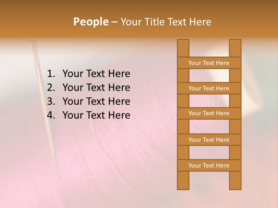 Fashion Color Darn PowerPoint Template