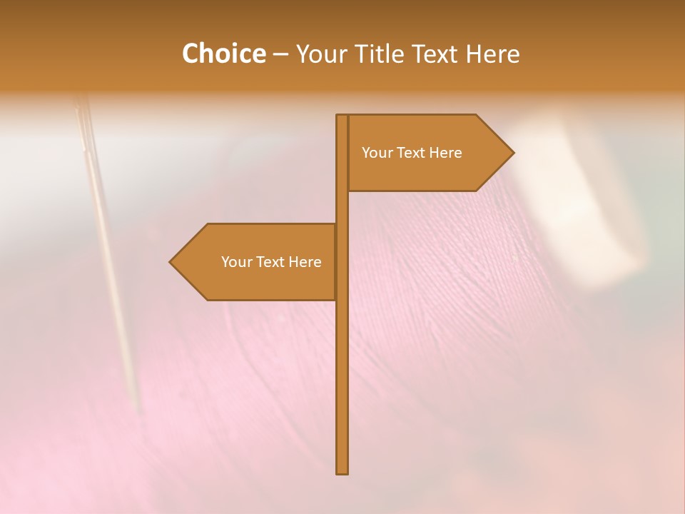 Fashion Color Darn PowerPoint Template