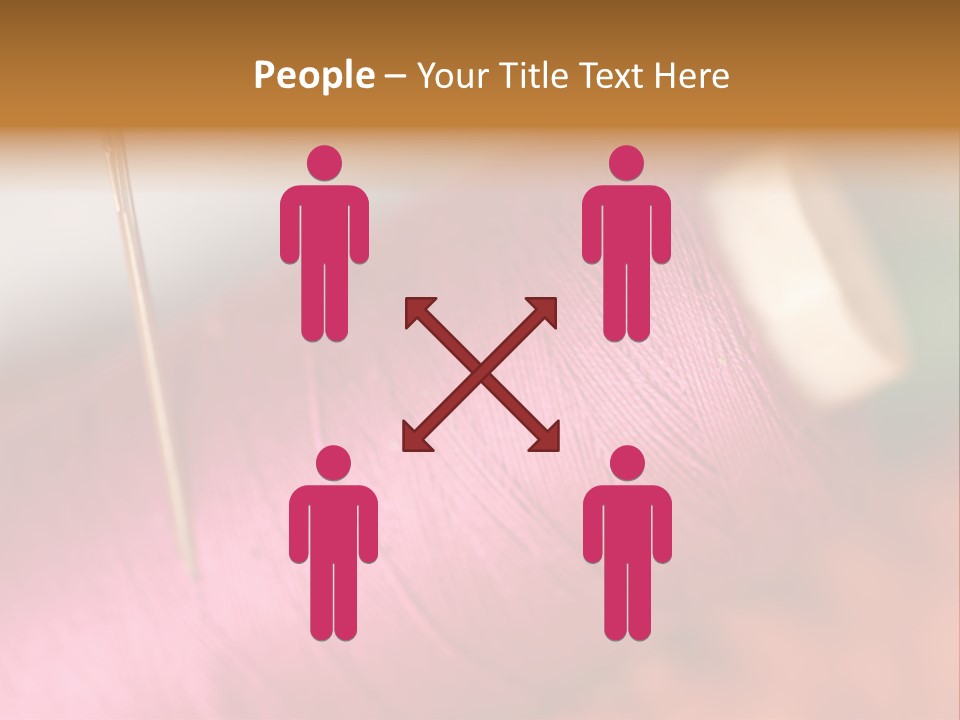 Fashion Color Darn PowerPoint Template