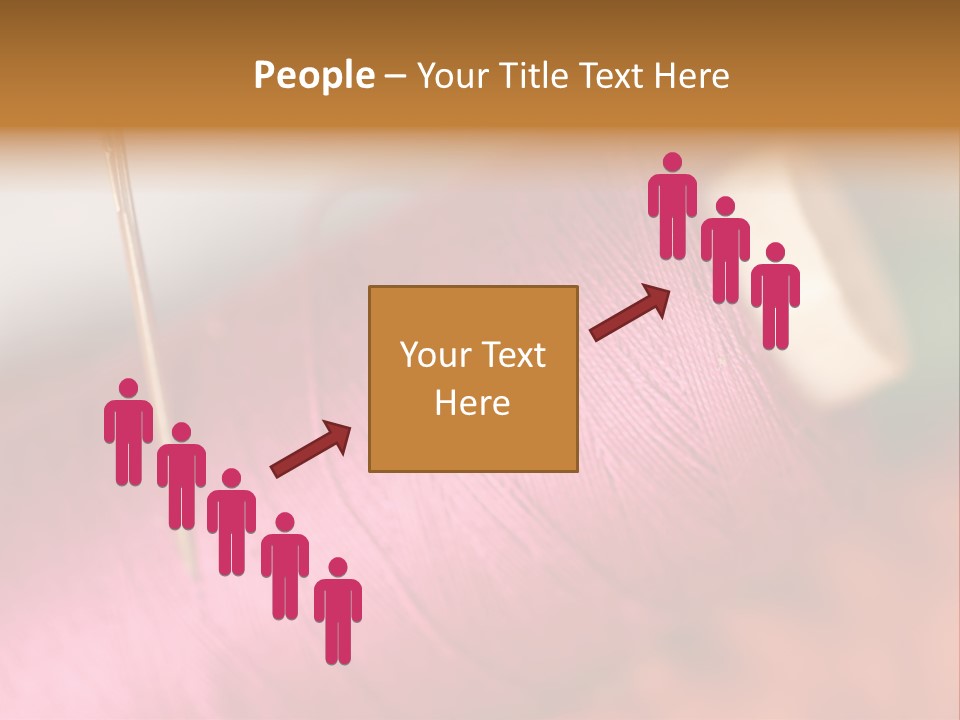 Fashion Color Darn PowerPoint Template