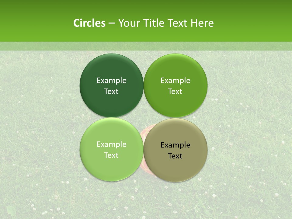 Background Outdoors Ball PowerPoint Template