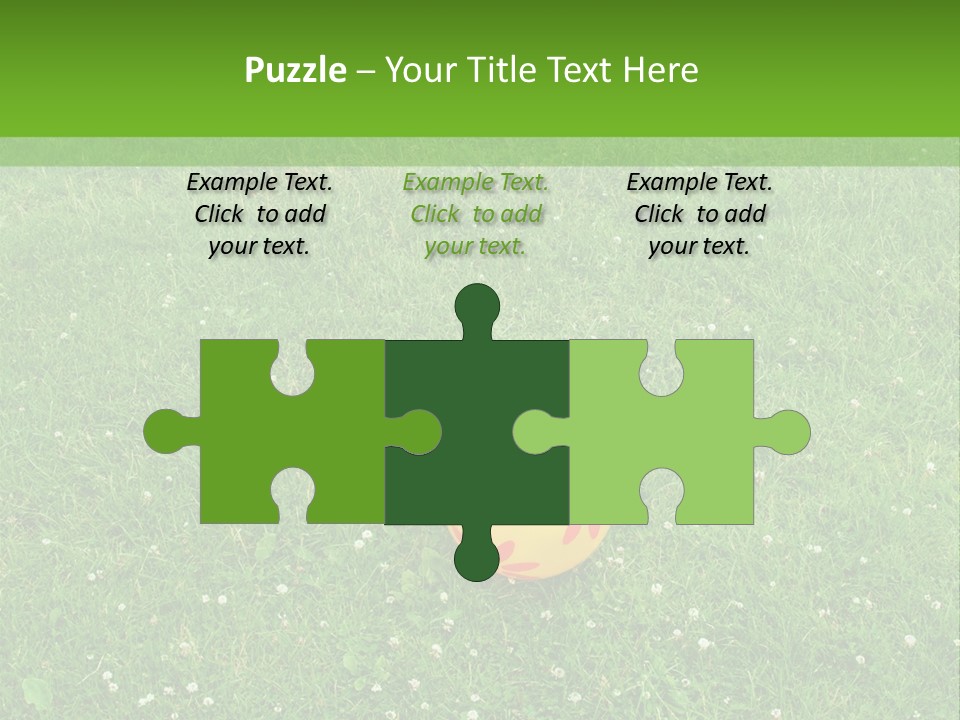 Background Outdoors Ball PowerPoint Template