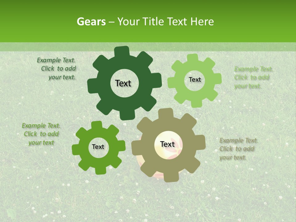 Background Outdoors Ball PowerPoint Template