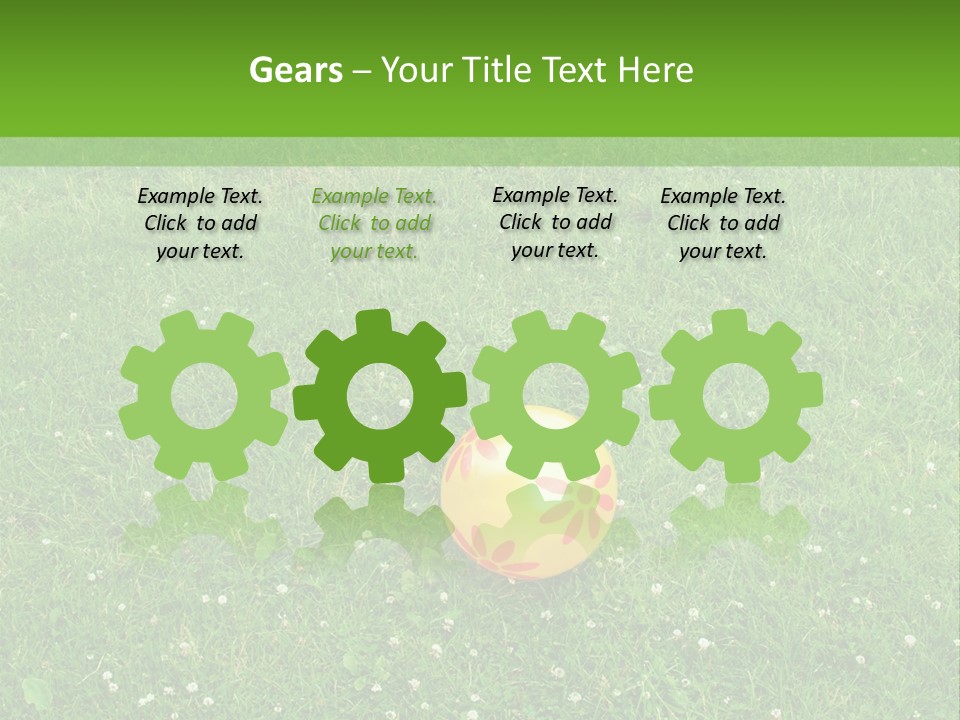 Background Outdoors Ball PowerPoint Template