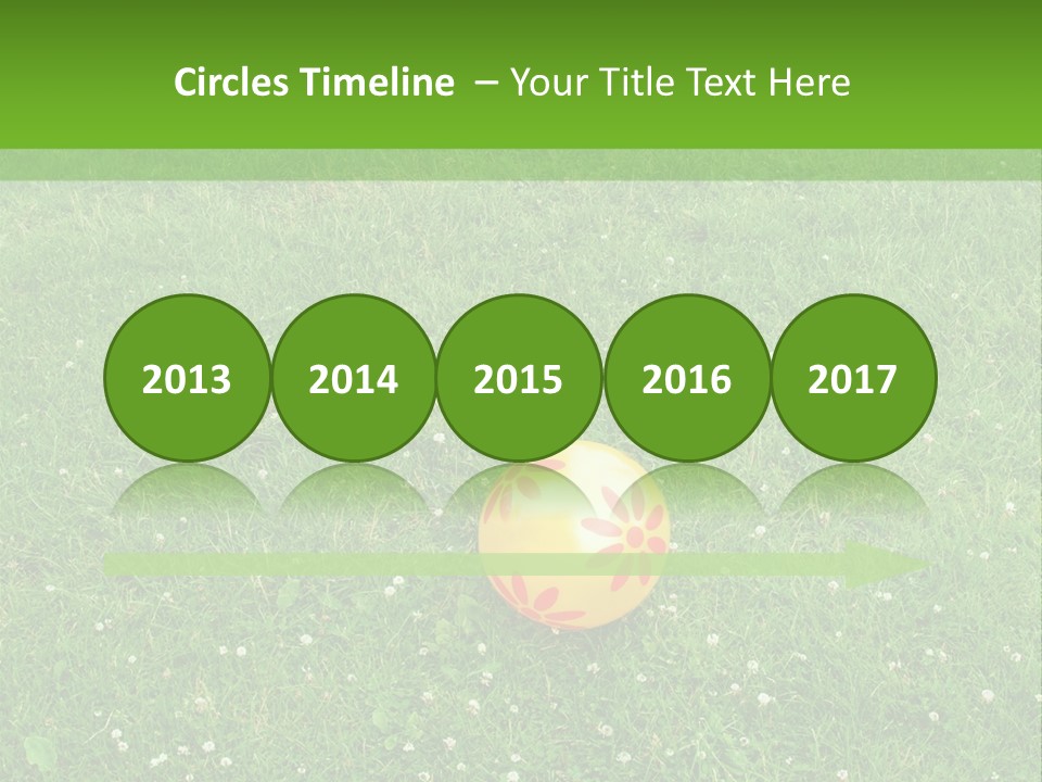 Background Outdoors Ball PowerPoint Template