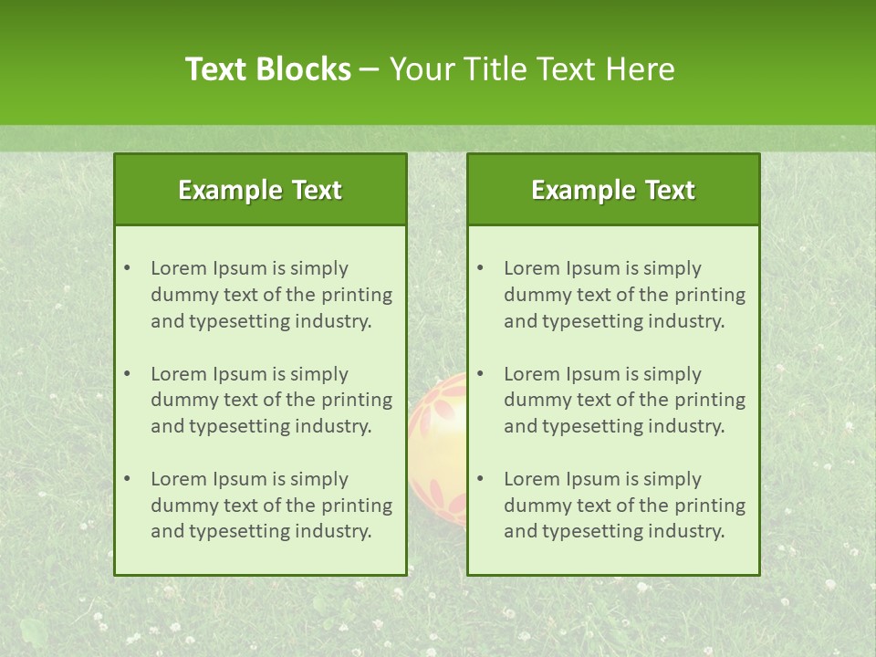 Background Outdoors Ball PowerPoint Template