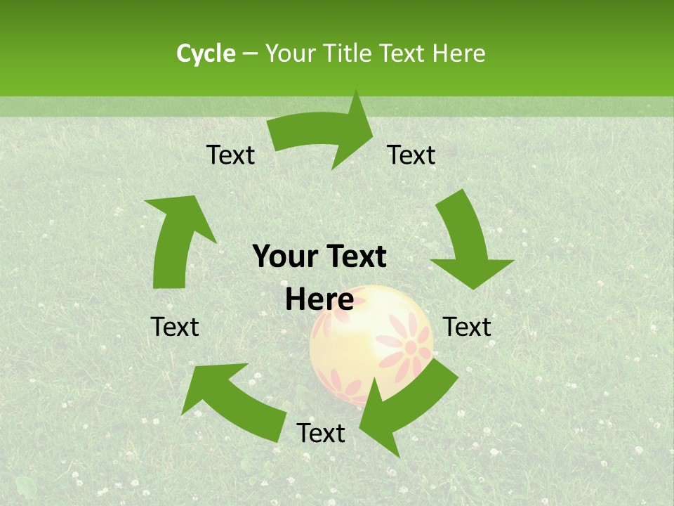 Background Outdoors Ball PowerPoint Template