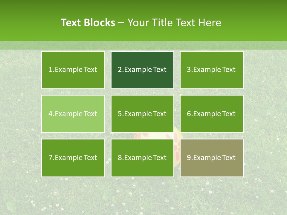 Background Outdoors Ball PowerPoint Template