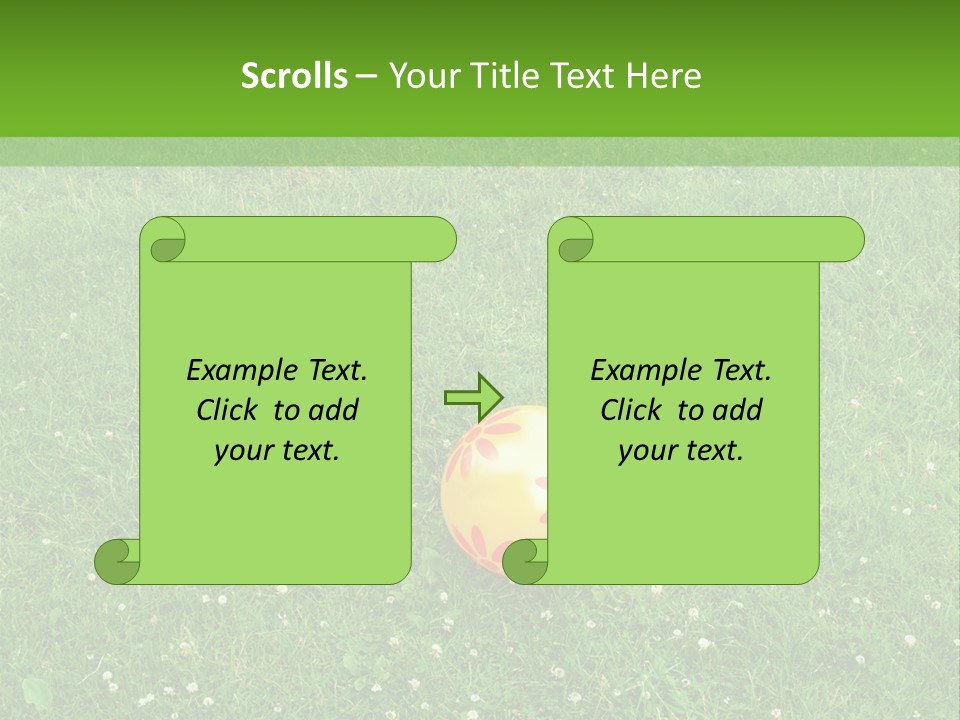 Background Outdoors Ball PowerPoint Template