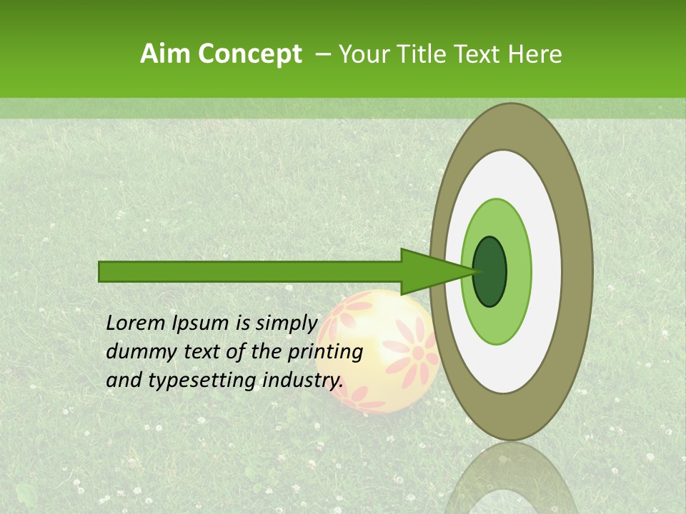 Background Outdoors Ball PowerPoint Template