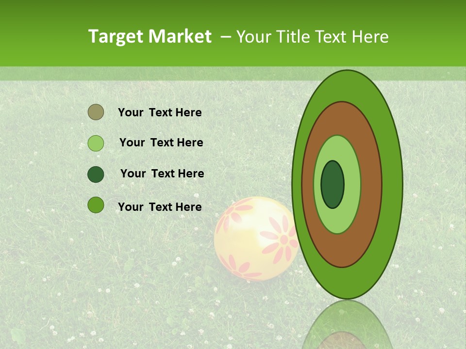 Background Outdoors Ball PowerPoint Template