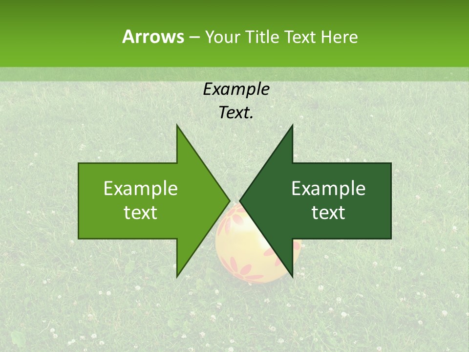 Background Outdoors Ball PowerPoint Template