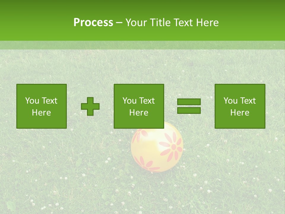 Background Outdoors Ball PowerPoint Template
