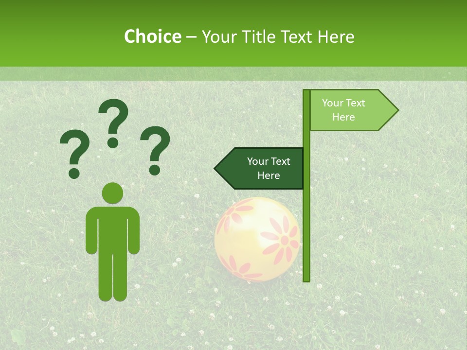 Background Outdoors Ball PowerPoint Template