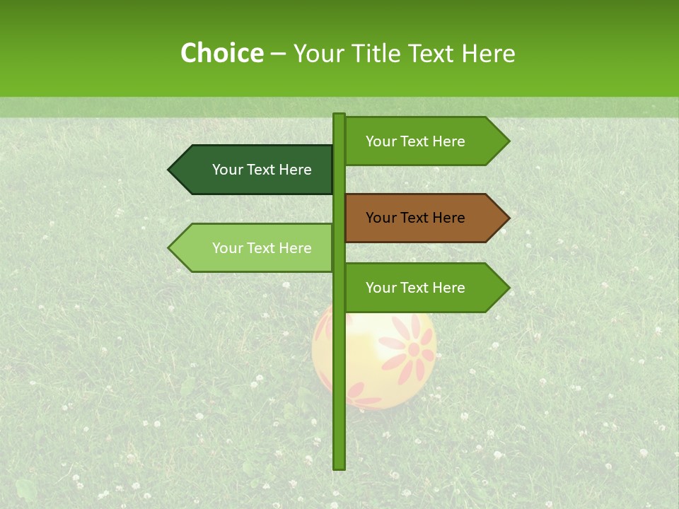 Background Outdoors Ball PowerPoint Template