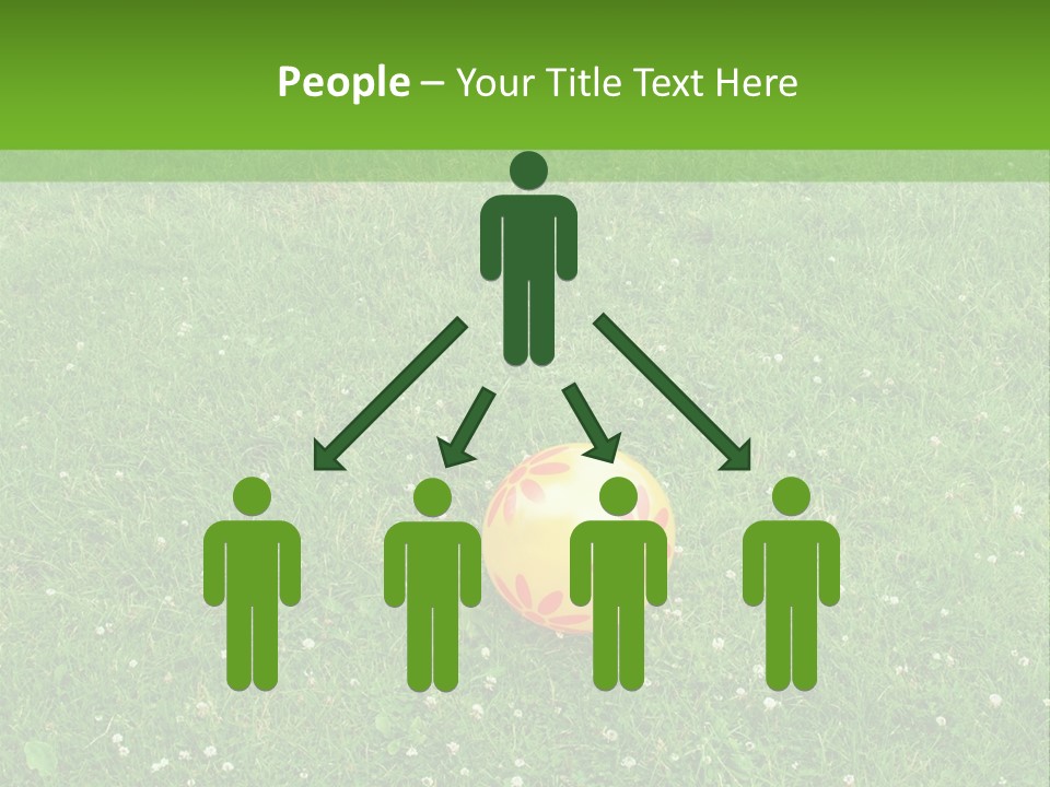 Background Outdoors Ball PowerPoint Template