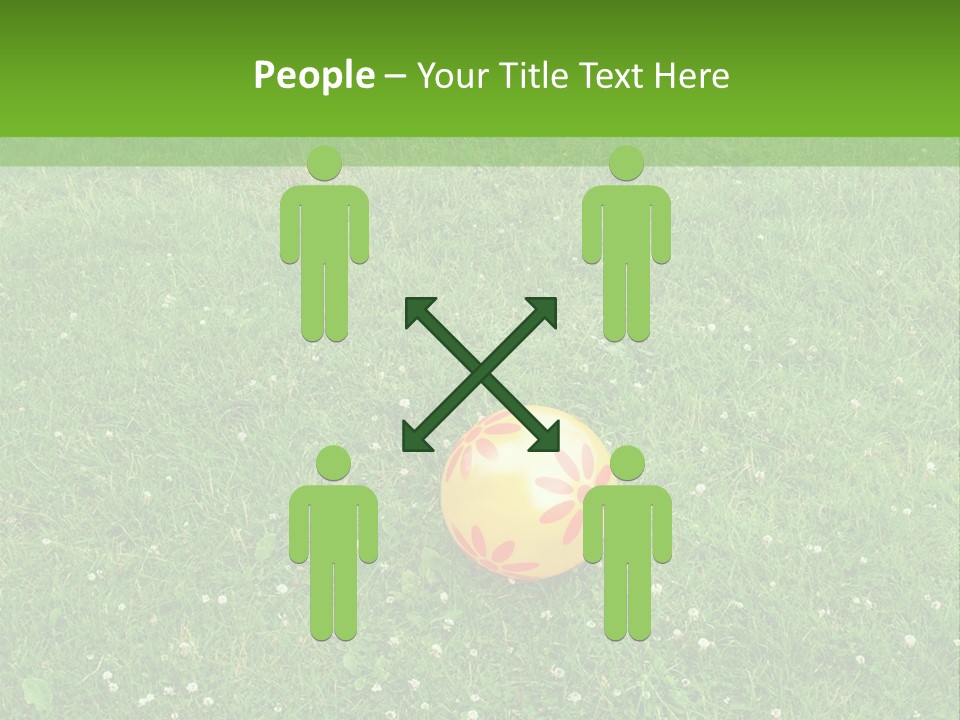 Background Outdoors Ball PowerPoint Template